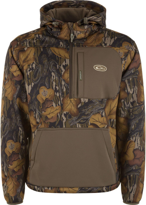 Drake Waterfowl MST Endurance Hoodie w/ Kangaroo Pouch Fall Foliage Medium