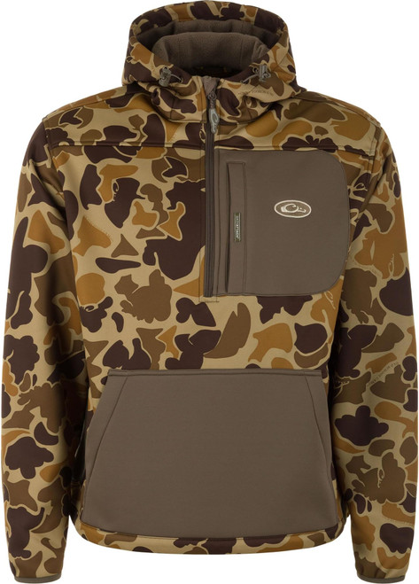 Drake Waterfowl MST Endurance Hoodie w/ Kangaroo Pouch Old School Sport 2XL