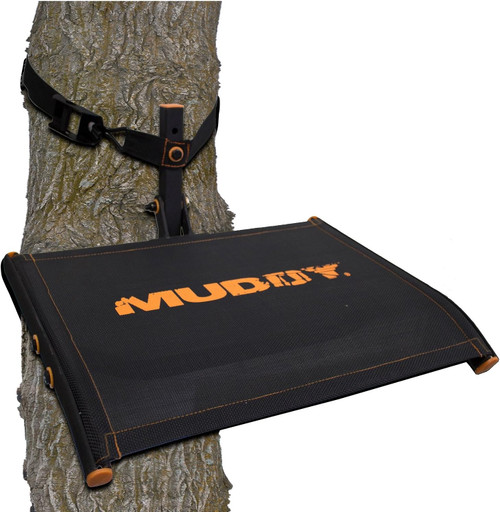 Muddy Ultra Tree Seat Black One Size For Ground Use Only 18" W x 13" D