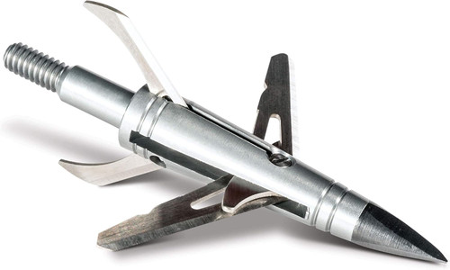 NAP Spitfire Double Cross 4-Blade 100 Grain Mechanical Broadhead - 3 Pack