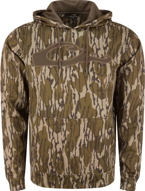 Drake Performance 8-Shot Hunting Hoodie W/ Kangaroo Pocket OG Bottomland 2X
