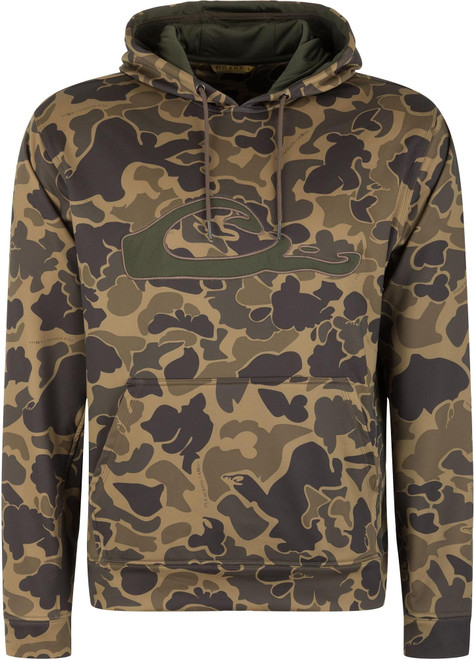 Drake Waterfowl Men's Performance 8-Shot Hoodie Old School Sport 2X-Large