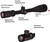 Vortex Crossfire II 1-4x24mm Rifle Scope V Brite MOA Reticle BLK CF2-31037