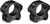 Vortex Pro Series Scope Rings, 1" Low Height, Black - PR1-L