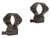 Talley 1 Inch Browning X Bolt Low Scope Mounts Black 930735