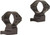 Talley 1 Inch High 98 Mauser Large Ring M12 Scope Mounts Black 950709