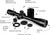 Vortex Golden Eagle 15-60x52 Rifle Scope ECR 1 MOA Reticle Black