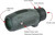 Vortex Optics Solo Monocular 8x25 Green S825