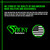 Sticky Holsters MD4 MD-4 Med Latex Free Synthetic Rubber Black Green Logo