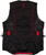 Browning Ace Shooting Vest, Black/Red, Large - 3050457103