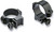 Burris .22 Rimfire Deluxe Steel 1" Medium Rings, Matte Black - 420069