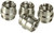 Strike Industries 1911 Grip Screw Bushings Stainless Steel SI-1911SB-SS