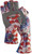 Fish Monkey Gloves Half Finger Guide Glove, Americana, MD - FM11-AMER-M