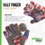 Fish Monkey Gloves Half Finger Guide Glove, Americana, MD - FM11-AMER-M