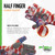 Fish Monkey Gloves Half Finger Guide Glove, Americana, MD - FM11-AMER-M
