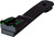 HiViz UNI2006 Fiber Optic Universal Rear Rifle Sight 3/8" Dovetail