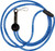 Fox 40 Breakaway Sports Safety Whistle Lanyard, Blue - 100-0501