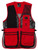 Browning Trapper Creek Shooting Vest, Black Red, Medium - 3050267102