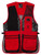 Browning Trapper Creek Shooting Vest, Black Red, Medium - 3050267102