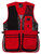 Browning Trapper Creek Shooting Vest, Black Red, Large - 3050267103