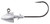 Owner Ultrahead Saltwater Bullet Jig Hook 7/0 1.5" - 5148-201