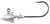 Owner Ultrahead Saltwater Bullet Jig Hook 7/0 1.5" - 5148-201