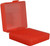 MTM 100 Round Pistol Ammo Box 357 & 38 Red