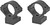 Talley 1" Scope Rings, Black, Low, Marlin 336 1895 - 930336