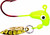 Blakemore Road Runner Willow Blade, 1/8 Oz, Chartreuse - C-163-012