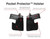 Galco Pocket Protector Holster Compatible with Glock 43 Ambi - PRO800B