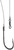 Owner Ghost Leaders Needle Point Hook Size 2 20LB 3PK 5215-091