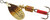 Mepps Aglia Plain Treble Spinner Brown Trout 1/6 Oz
