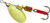 Mepps Aglia Plain Treble Spinner Gold 1/6 Oz