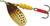 Mepps Aglia Plain Treble Spinner Brown Trout Size 5, 1/2 Oz - B5 BRT