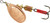 Mepps Aglia Plain Treble Spinner Copper 1/6 Oz