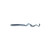 Culprit Lures Culprit Worm, 7.5" Black Shad, 18PK - C720-01