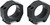 Vortex Precision Series PMR 34mm Scope Rings Low Black PMR-34-92