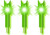 Tenpoint Alpha Brite Lighted Nock System Green .297 Diameter 3 Pack