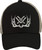 Vortex Optics Full Tine Snap Back Cap One Size Fits Most Black 220-32-BLK