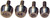 Lyman Universal Trimmer Pilot #26 - Trims 6.5x55 S&W,260 Rem, 6.5x57 MAU.