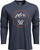 Vortex Optics Three Peaks Long Sleeve Shirts Navy Heather - X-Large