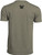 Vortex Optic Three Peak Short Sleeve Shirt Military Heather 3X 121-10-MIH3X