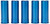 A-ZOOM Shotgun Metal Snap Caps 12 Gauge Blue Package of 5 - 12311