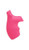 Hogue 61007 Rubber Bantam Finger Grooves Grip S&W J Frame Round Butt Pink