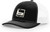 Banded Trucker Cap Black / White OSFM - B03562