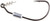 Owner Weighted Twistlock Black Chrome Hook Centering Pin Sz 4/0 1/8Oz 3Pk
