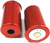 Carlson's Choke Tubes 12 Gauge Shotgun Snap Caps Red Aluminum 2-Pack