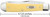 Case XX Trapper Clip, Spey Blade Smooth Yellow Synthetic Handle - 00161