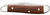 Case XX Peanut Clip/Pen Smooth Chestnut Bone Handle - 28702
