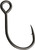 Owner Hooks Single Replacement Hook X-strong- Size 4 .16G 7PK -Black Chrome
